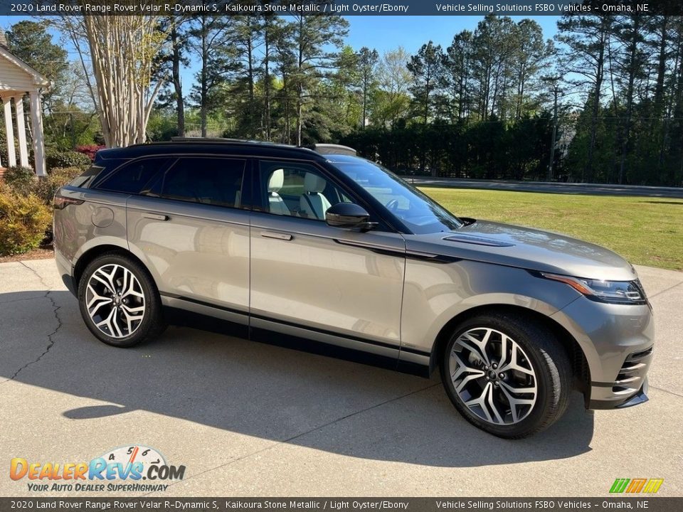 2020 Land Rover Range Rover Velar R-Dynamic S Kaikoura Stone Metallic / Light Oyster/Ebony Photo #2