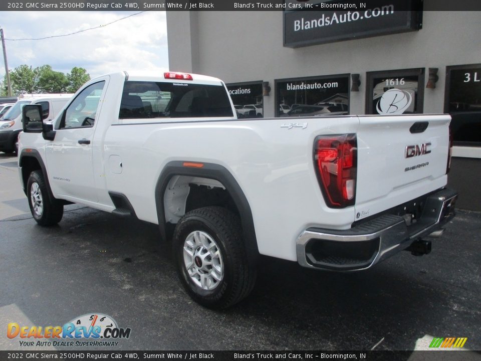 2022 GMC Sierra 2500HD Regular Cab 4WD Summit White / Jet Black Photo #3