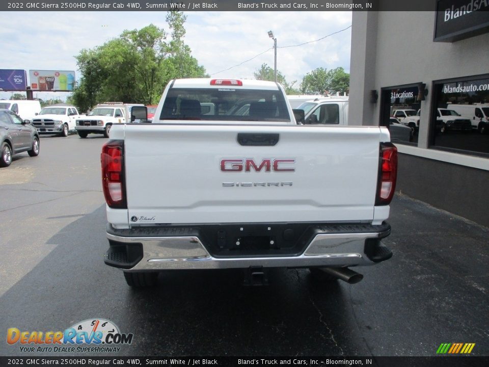 2022 GMC Sierra 2500HD Regular Cab 4WD Summit White / Jet Black Photo #4