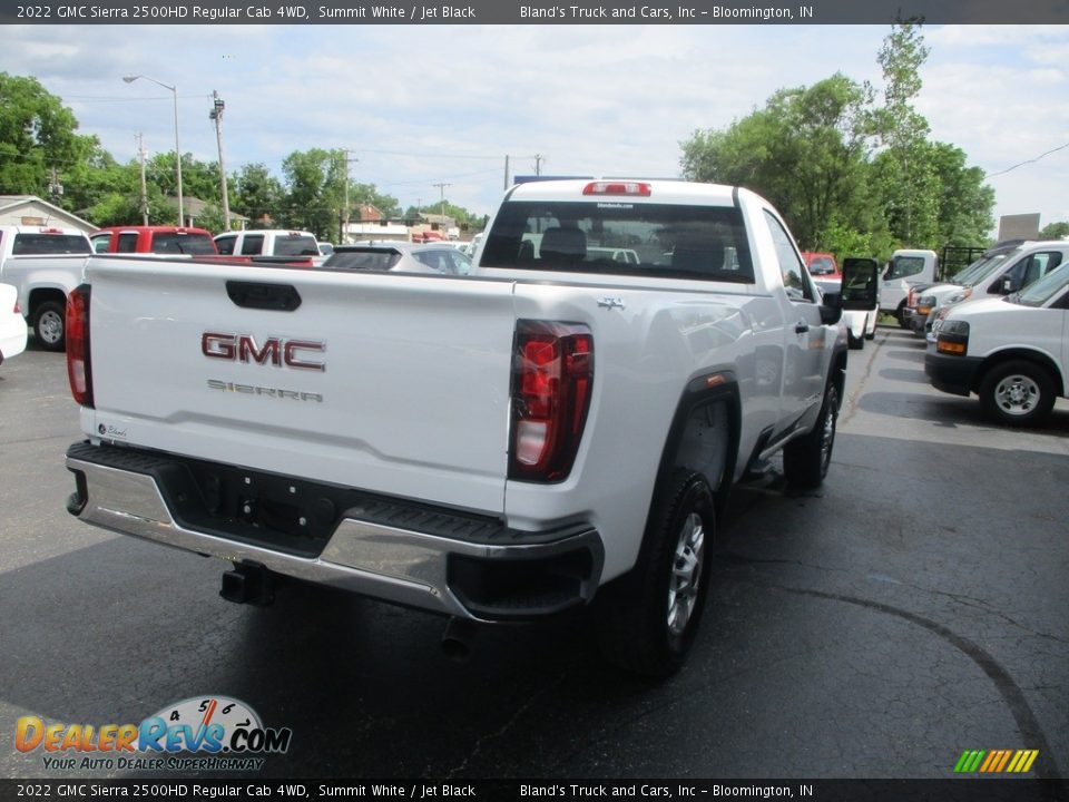 2022 GMC Sierra 2500HD Regular Cab 4WD Summit White / Jet Black Photo #5