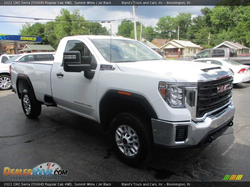 2022 GMC Sierra 2500HD Regular Cab 4WD Summit White / Jet Black Photo #6