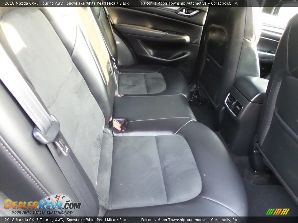 2018 Mazda CX-5 Touring AWD Snowflake White Pearl Mica / Black Photo #16
