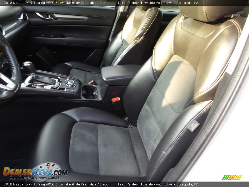 2018 Mazda CX-5 Touring AWD Snowflake White Pearl Mica / Black Photo #17