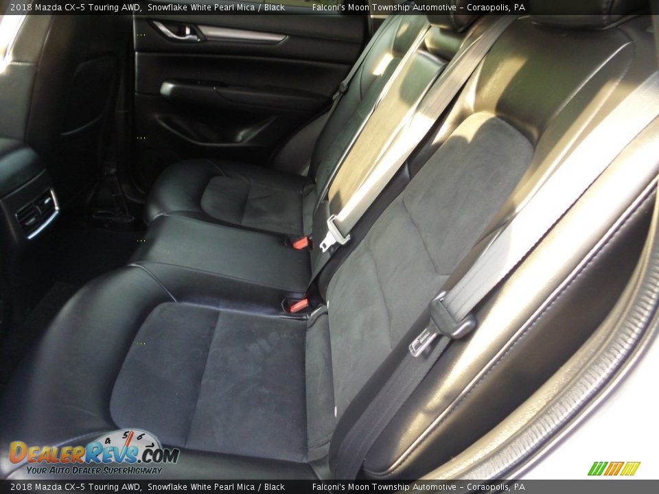 2018 Mazda CX-5 Touring AWD Snowflake White Pearl Mica / Black Photo #18