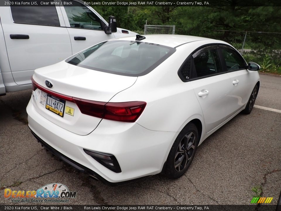 2020 Kia Forte LXS Clear White / Black Photo #4