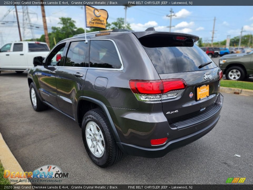 2020 Jeep Grand Cherokee Laredo E 4x4 Granite Crystal Metallic / Black Photo #16