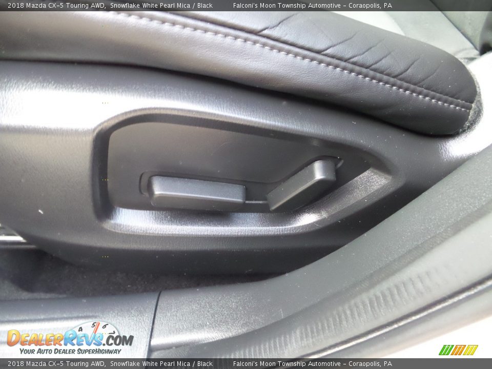 2018 Mazda CX-5 Touring AWD Snowflake White Pearl Mica / Black Photo #22