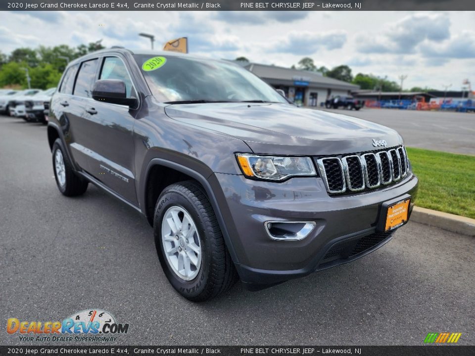 2020 Jeep Grand Cherokee Laredo E 4x4 Granite Crystal Metallic / Black Photo #21