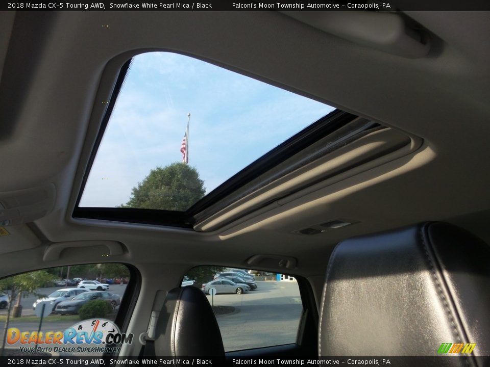 2018 Mazda CX-5 Touring AWD Snowflake White Pearl Mica / Black Photo #23