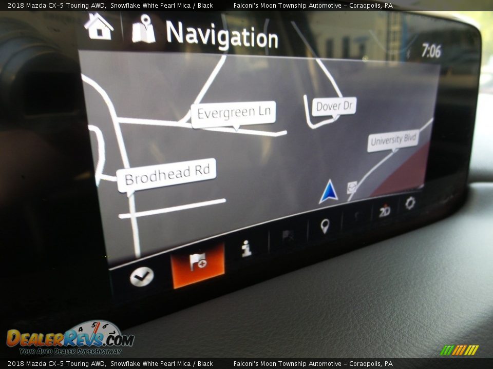2018 Mazda CX-5 Touring AWD Snowflake White Pearl Mica / Black Photo #27
