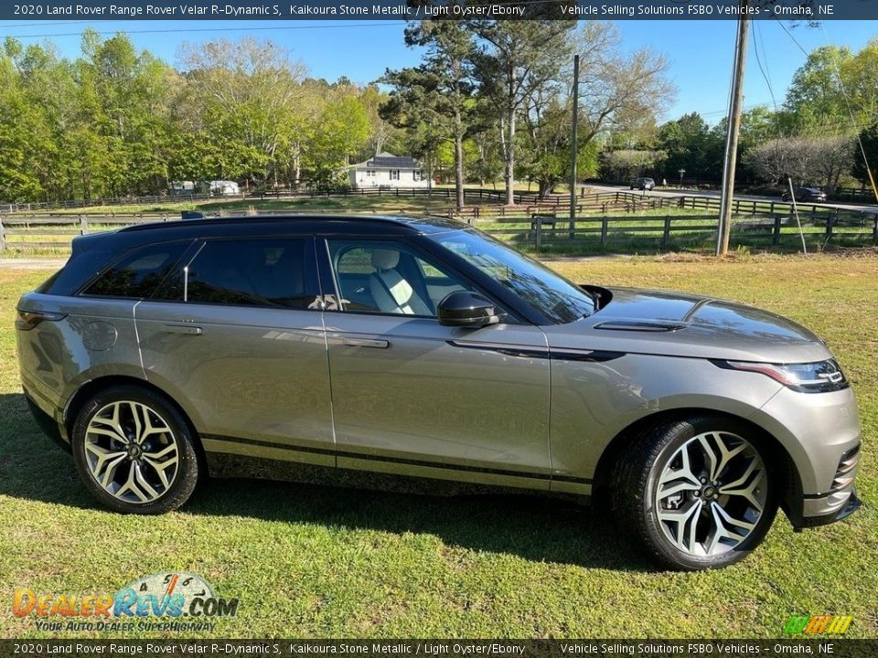 2020 Land Rover Range Rover Velar R-Dynamic S Kaikoura Stone Metallic / Light Oyster/Ebony Photo #23