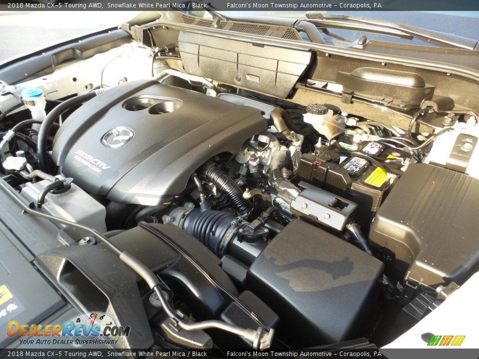 2018 Mazda CX-5 Touring AWD Snowflake White Pearl Mica / Black Photo #30
