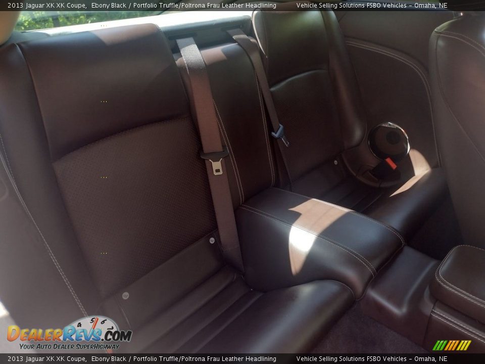 Rear Seat of 2013 Jaguar XK XK Coupe Photo #4