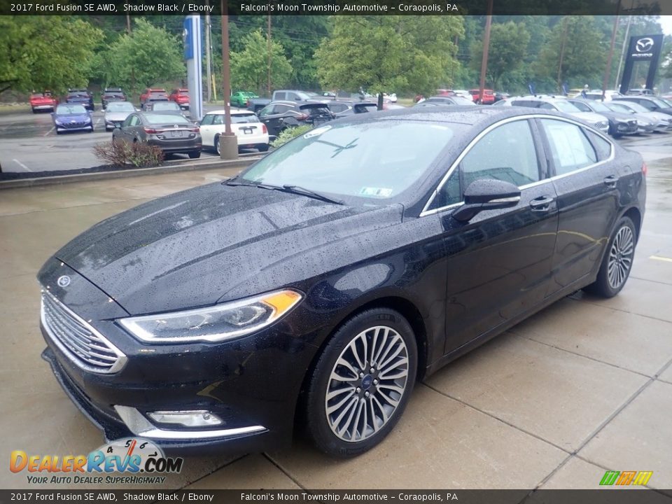 2017 Ford Fusion SE AWD Shadow Black / Ebony Photo #7