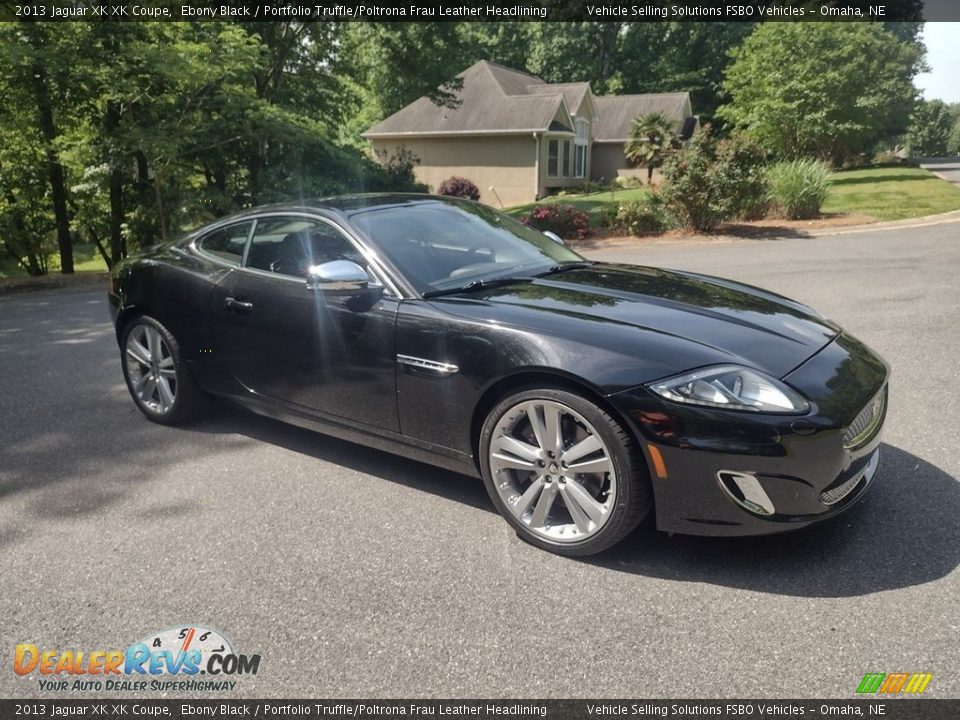 Ebony Black 2013 Jaguar XK XK Coupe Photo #9