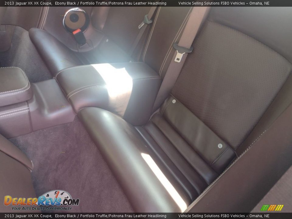 Rear Seat of 2013 Jaguar XK XK Coupe Photo #15