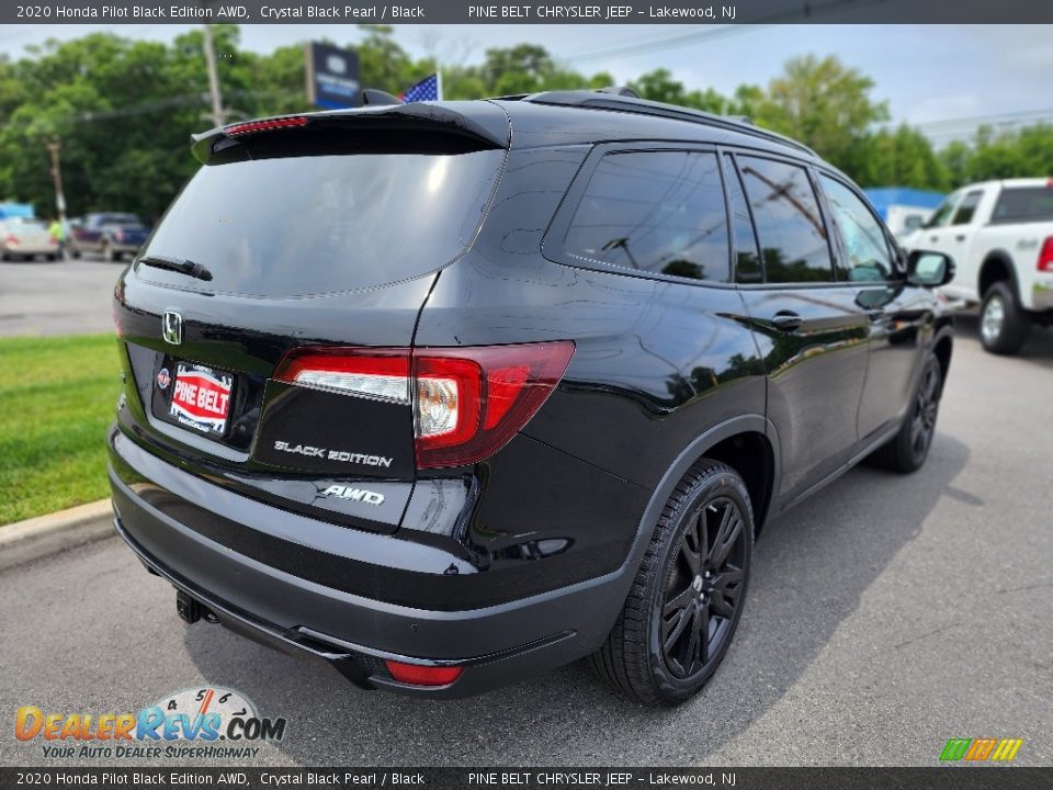 2020 Honda Pilot Black Edition AWD Crystal Black Pearl / Black Photo #21