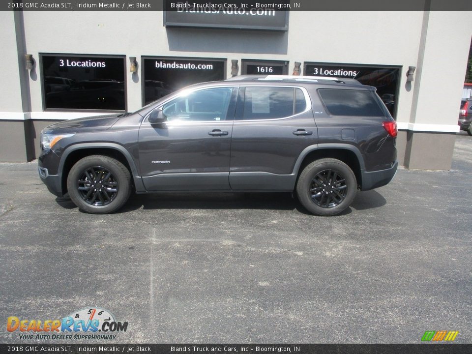 2018 GMC Acadia SLT Iridium Metallic / Jet Black Photo #1