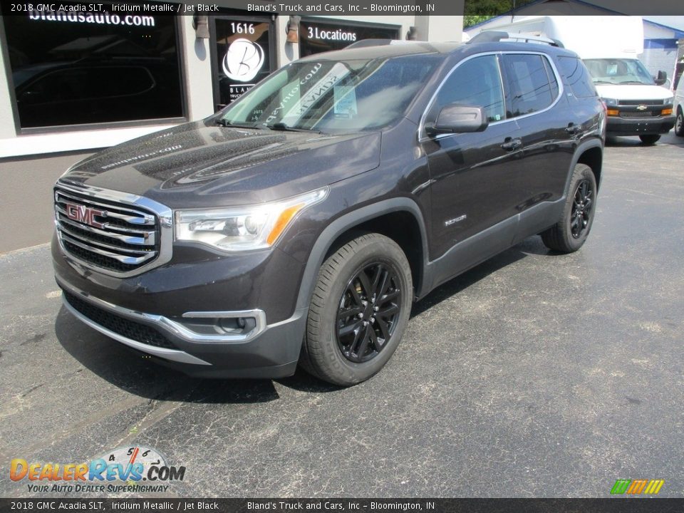 2018 GMC Acadia SLT Iridium Metallic / Jet Black Photo #2