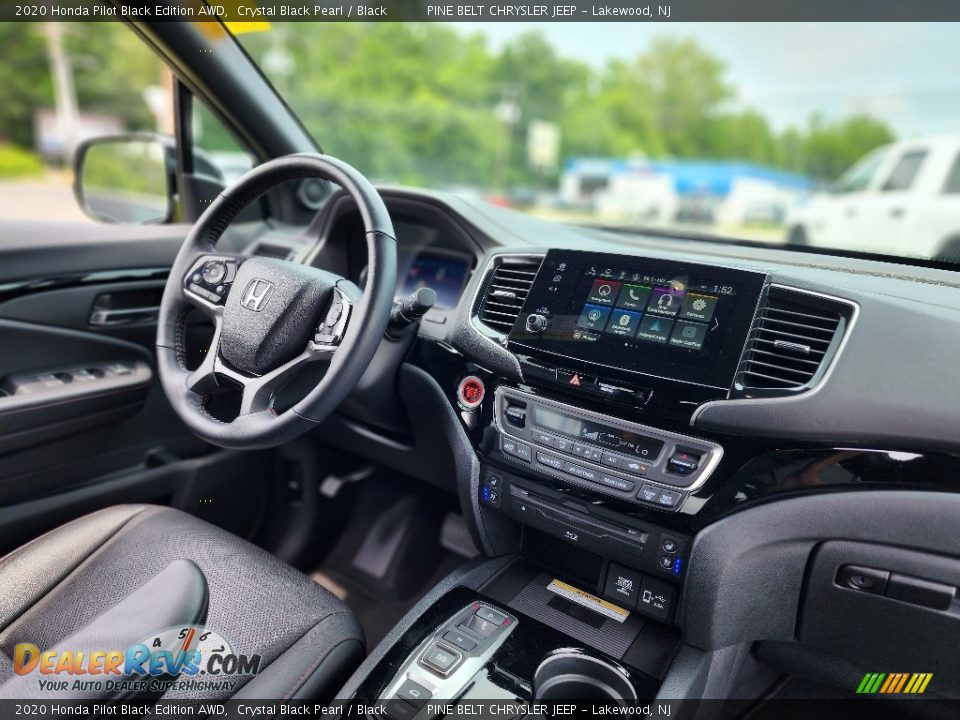 2020 Honda Pilot Black Edition AWD Crystal Black Pearl / Black Photo #26