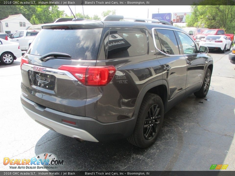 2018 GMC Acadia SLT Iridium Metallic / Jet Black Photo #4