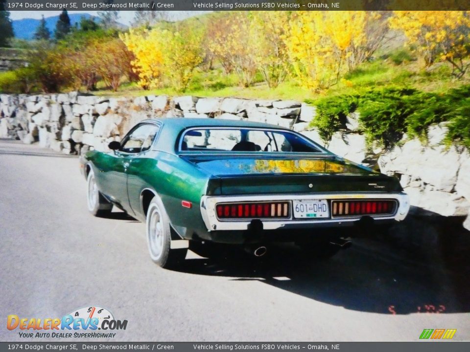 1974 Dodge Charger SE Deep Sherwood Metallic / Green Photo #4