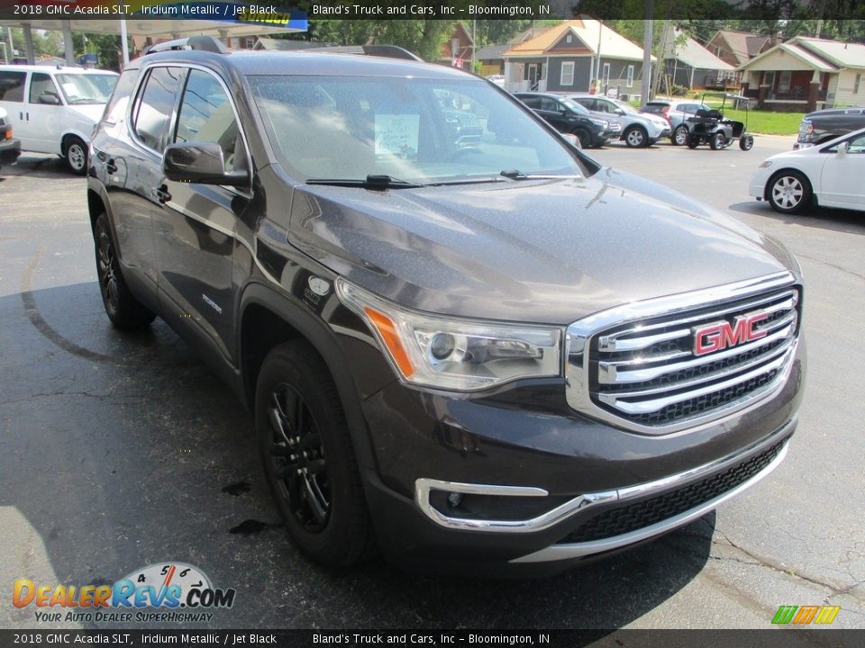 2018 GMC Acadia SLT Iridium Metallic / Jet Black Photo #5