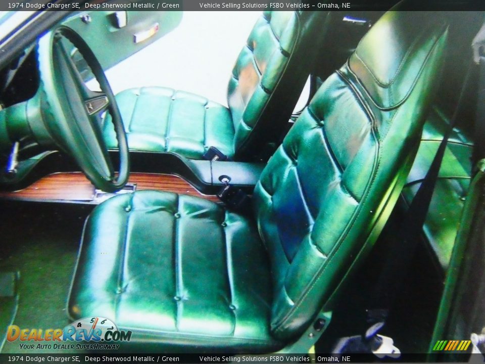 Front Seat of 1974 Dodge Charger SE Photo #6