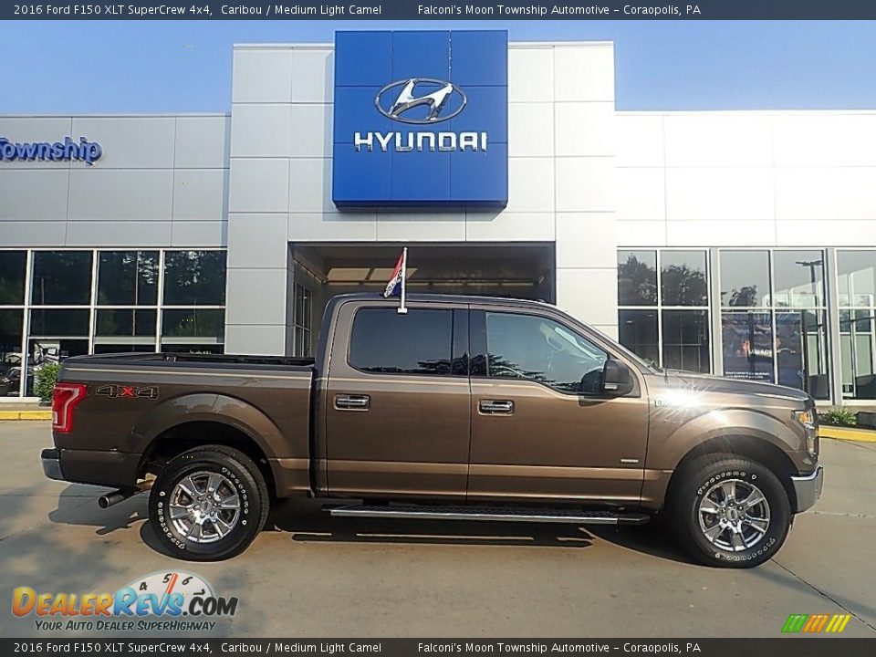 2016 Ford F150 XLT SuperCrew 4x4 Caribou / Medium Light Camel Photo #1