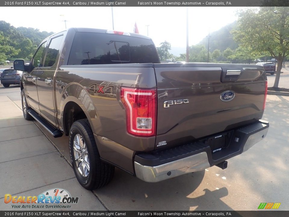 2016 Ford F150 XLT SuperCrew 4x4 Caribou / Medium Light Camel Photo #4