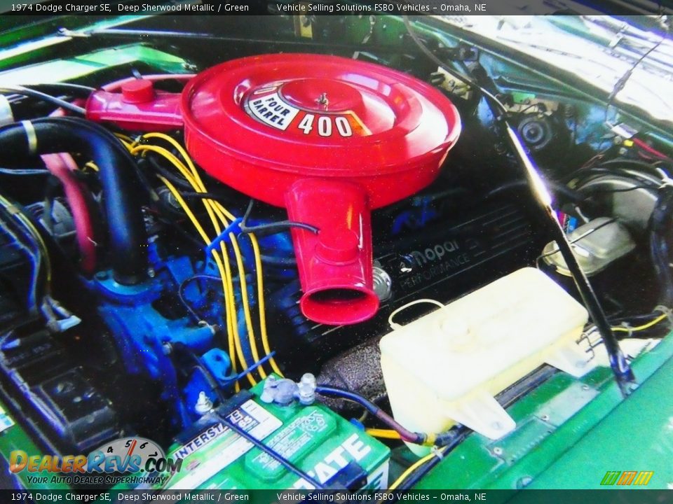 1974 Dodge Charger SE 400 ci. OHV 16-Valve V8 Engine Photo #9