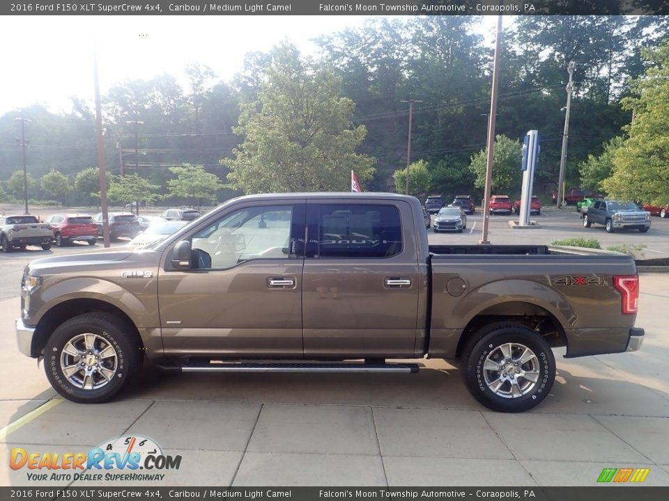 2016 Ford F150 XLT SuperCrew 4x4 Caribou / Medium Light Camel Photo #5