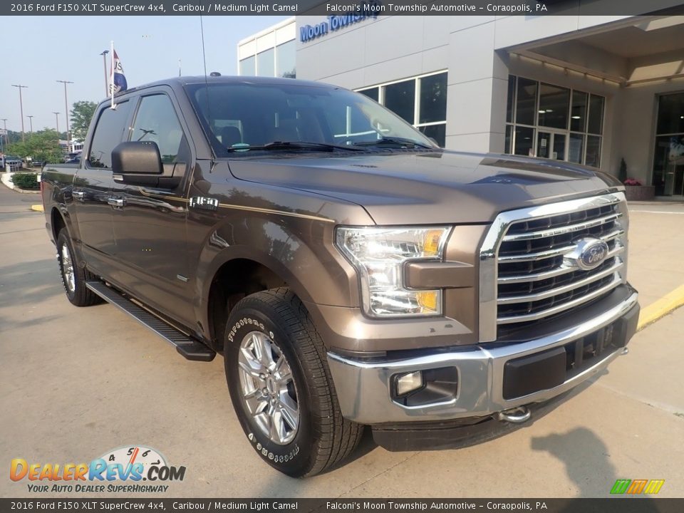 2016 Ford F150 XLT SuperCrew 4x4 Caribou / Medium Light Camel Photo #8