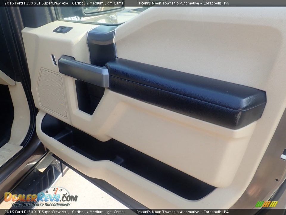 2016 Ford F150 XLT SuperCrew 4x4 Caribou / Medium Light Camel Photo #15