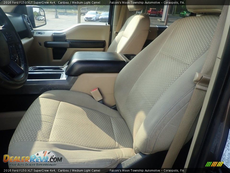 2016 Ford F150 XLT SuperCrew 4x4 Caribou / Medium Light Camel Photo #17