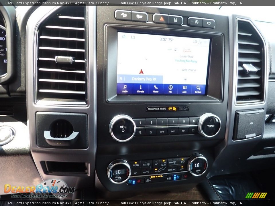 Controls of 2020 Ford Expedition Platinum Max 4x4 Photo #17