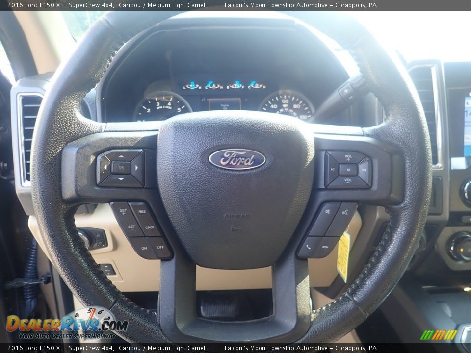 2016 Ford F150 XLT SuperCrew 4x4 Caribou / Medium Light Camel Photo #23