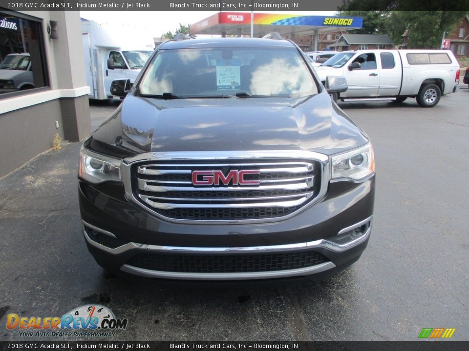 2018 GMC Acadia SLT Iridium Metallic / Jet Black Photo #28