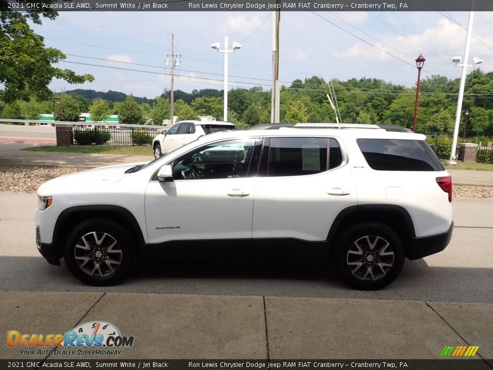 2021 GMC Acadia SLE AWD Summit White / Jet Black Photo #5