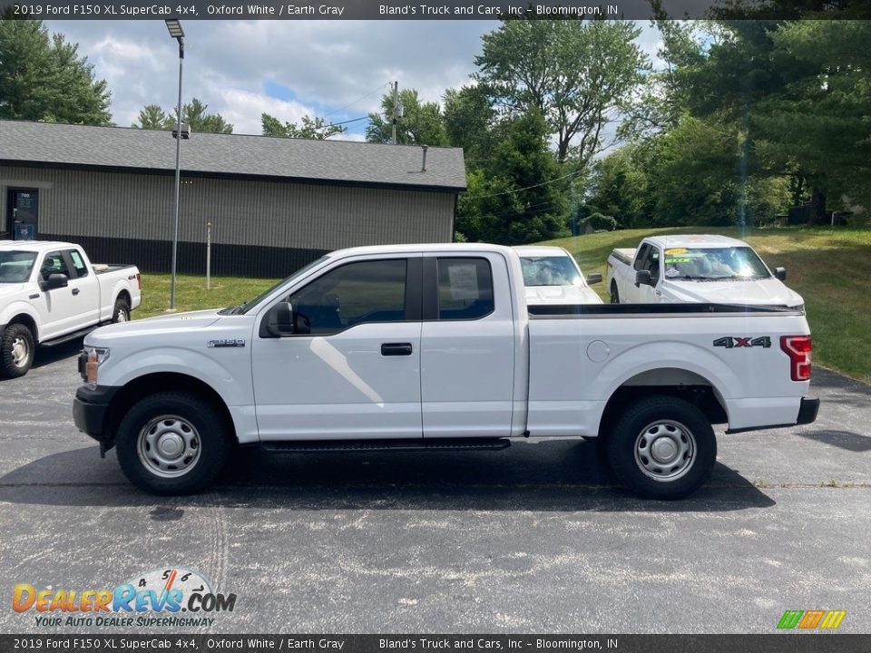 2019 Ford F150 XL SuperCab 4x4 Oxford White / Earth Gray Photo #1