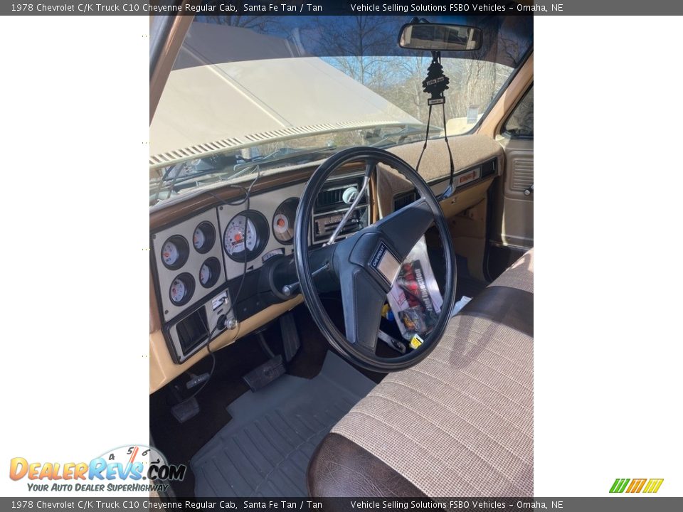 Tan Interior - 1978 Chevrolet C/K Truck C10 Cheyenne Regular Cab Photo #2