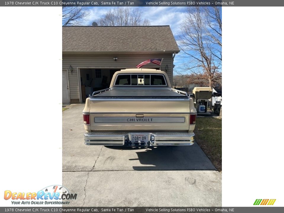 Santa Fe Tan 1978 Chevrolet C/K Truck C10 Cheyenne Regular Cab Photo #4