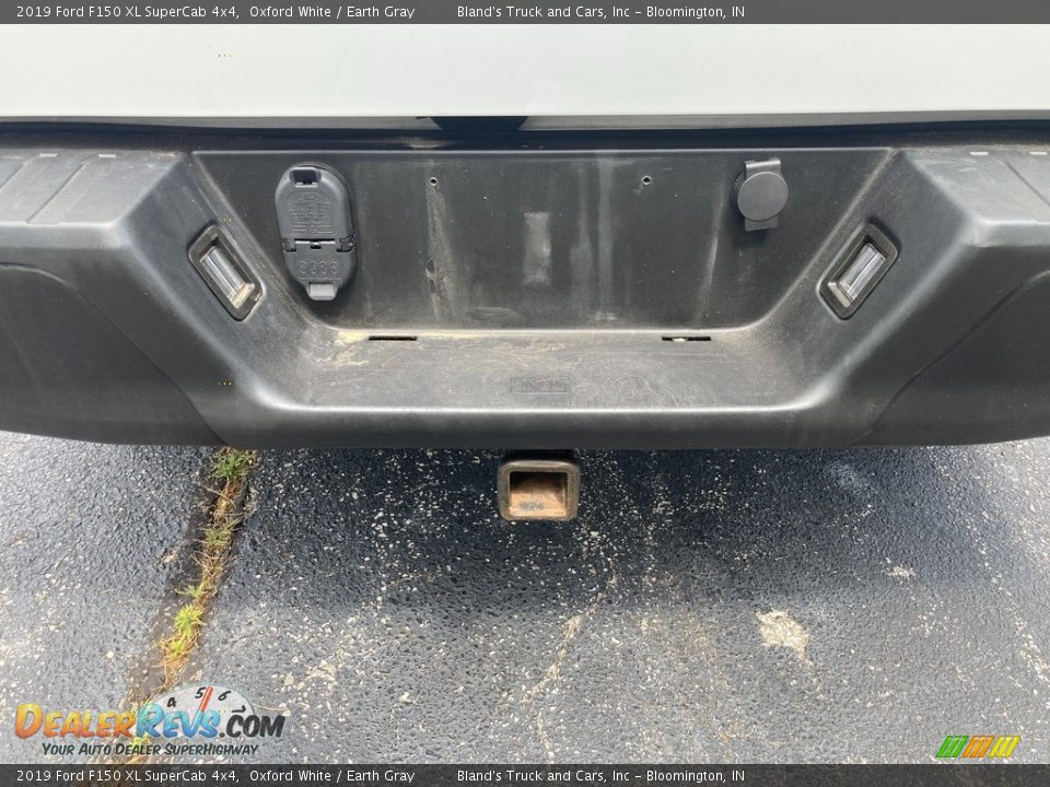 2019 Ford F150 XL SuperCab 4x4 Oxford White / Earth Gray Photo #9
