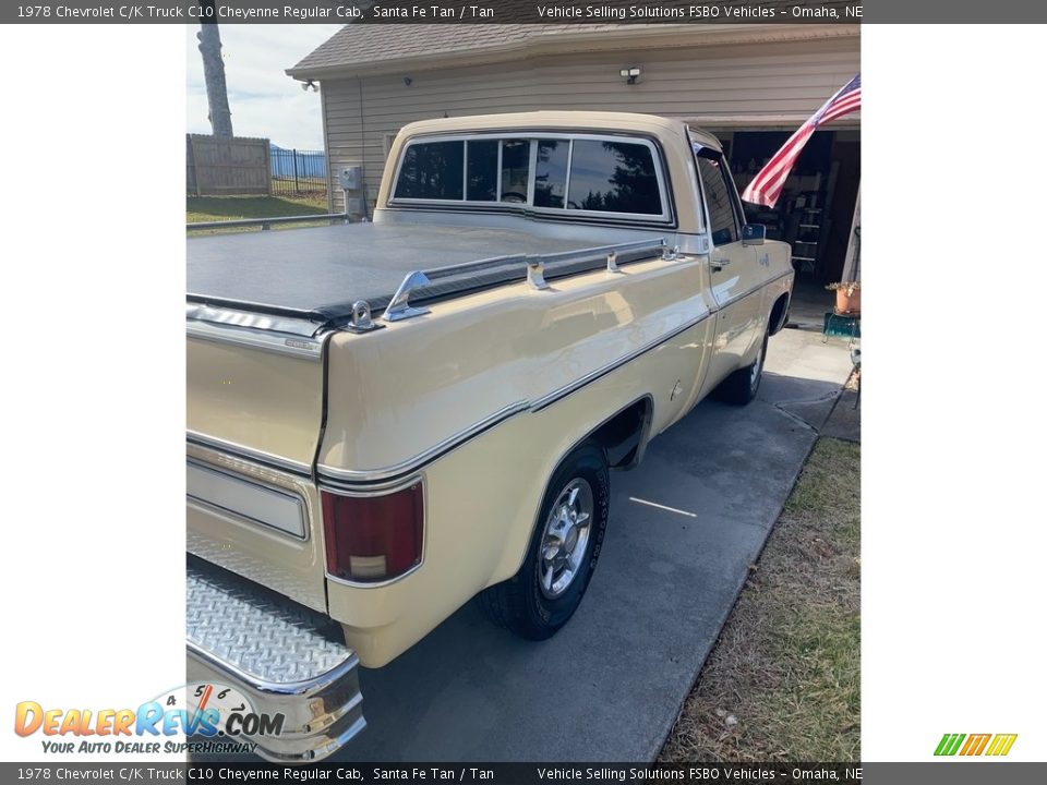 Santa Fe Tan 1978 Chevrolet C/K Truck C10 Cheyenne Regular Cab Photo #6