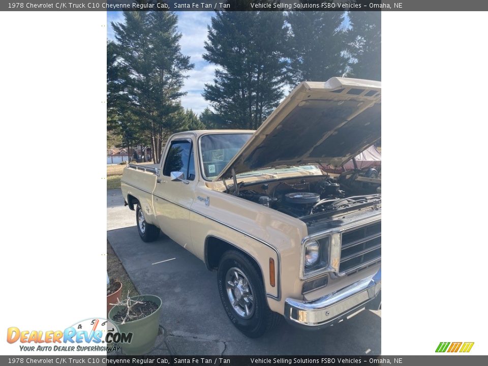 Santa Fe Tan 1978 Chevrolet C/K Truck C10 Cheyenne Regular Cab Photo #8