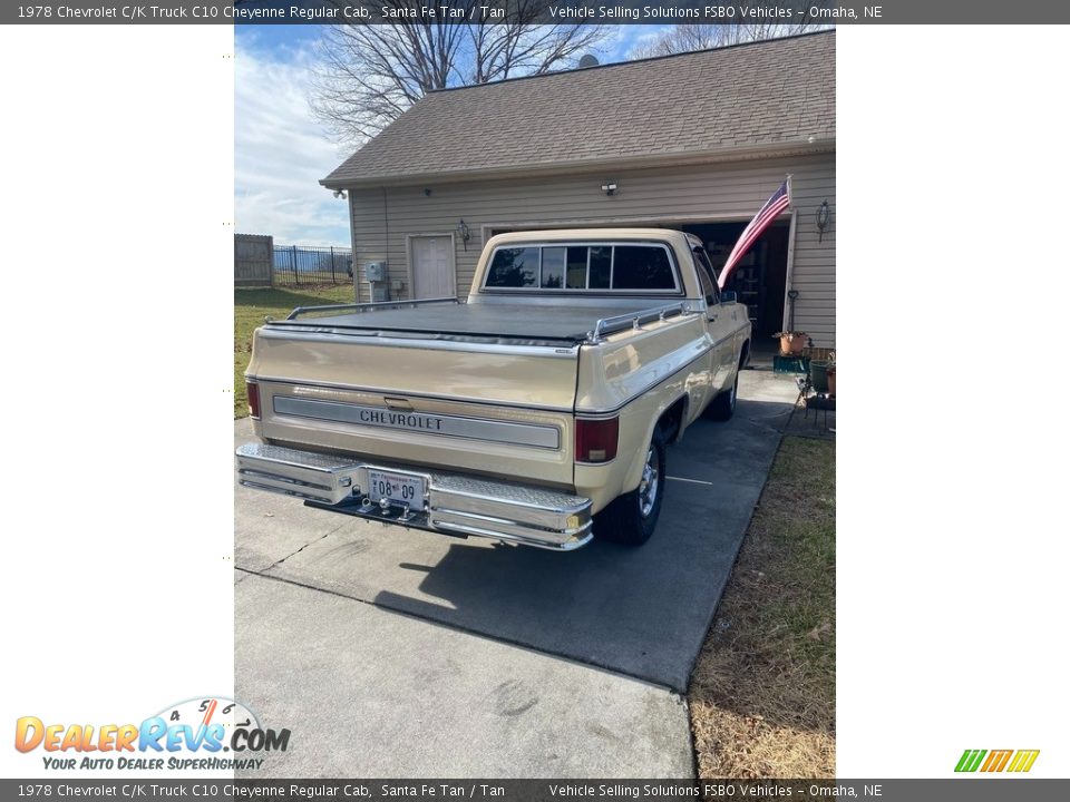 Santa Fe Tan 1978 Chevrolet C/K Truck C10 Cheyenne Regular Cab Photo #11