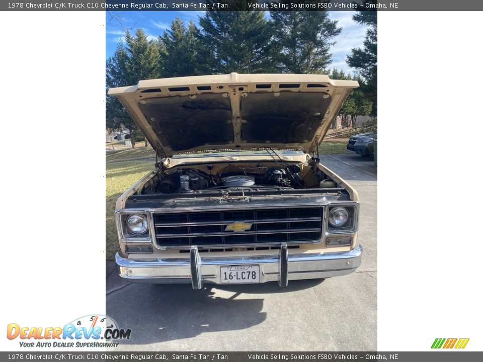 1978 Chevrolet C/K Truck C10 Cheyenne Regular Cab Santa Fe Tan / Tan Photo #13