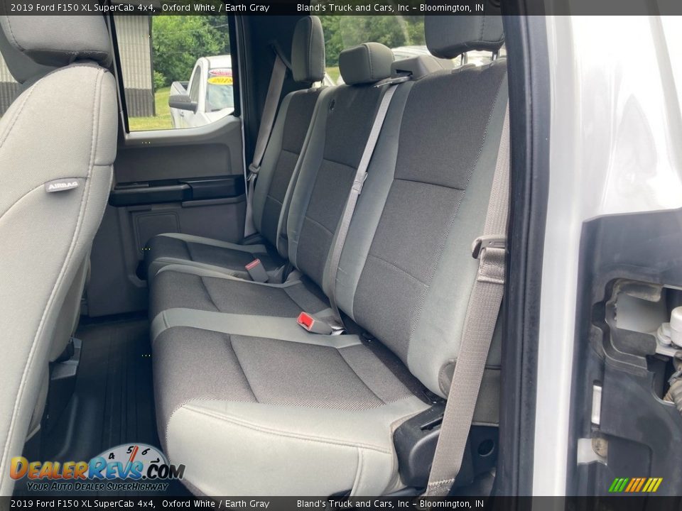 2019 Ford F150 XL SuperCab 4x4 Oxford White / Earth Gray Photo #16