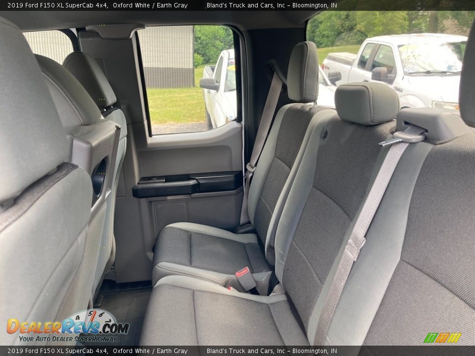 2019 Ford F150 XL SuperCab 4x4 Oxford White / Earth Gray Photo #17