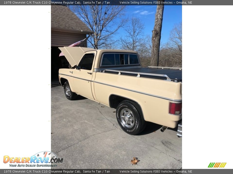 Santa Fe Tan 1978 Chevrolet C/K Truck C10 Cheyenne Regular Cab Photo #16